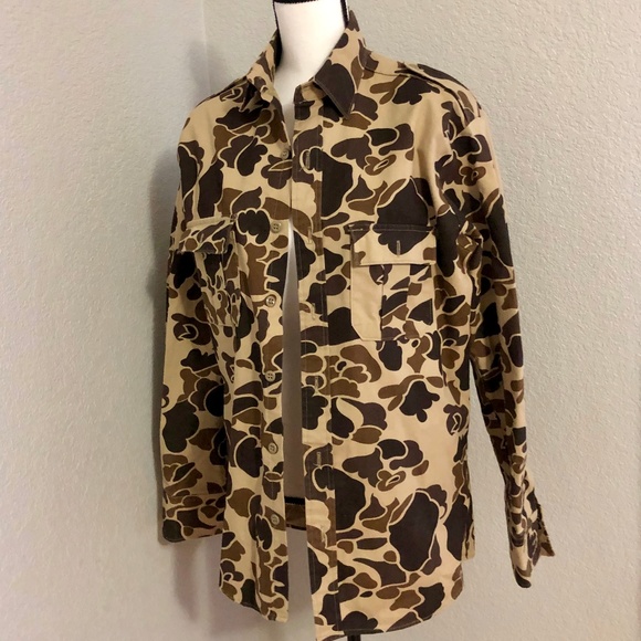 Vintage Abstract‎ Camouflage Button Down - Medium - Picture 1 of 8